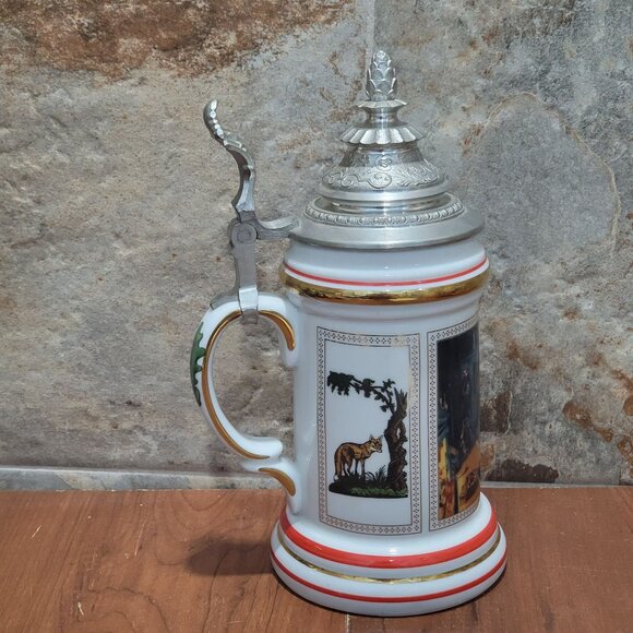 Anheuser Busch Stein 1991 After The Hunt Germany 8870 - Picture 16 of 16